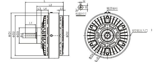 磁粉制動(dòng)器能否當(dāng)軸承使用，制動(dòng)器廠家